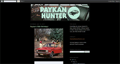 Desktop Screenshot of paykanhunter.com